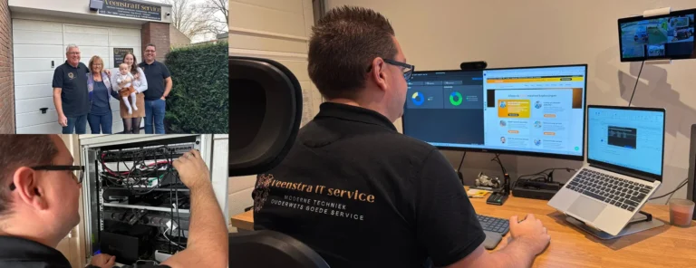 Van laptop naar een compleet nieuwe thuiswerkplek in 1 dag
