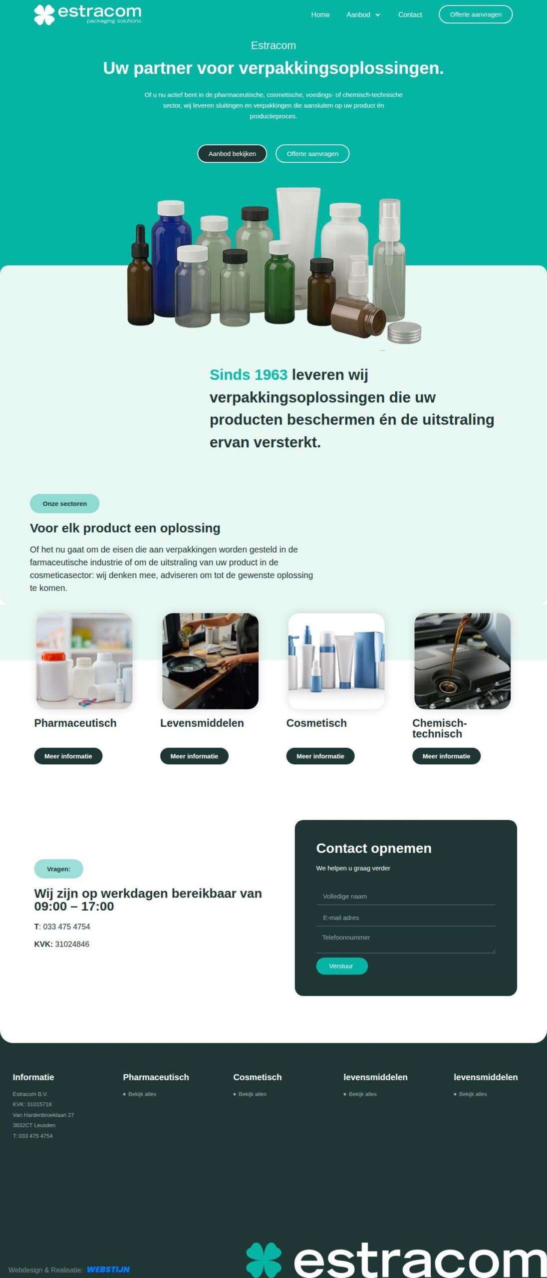 estracom.nl door Veenstra IT