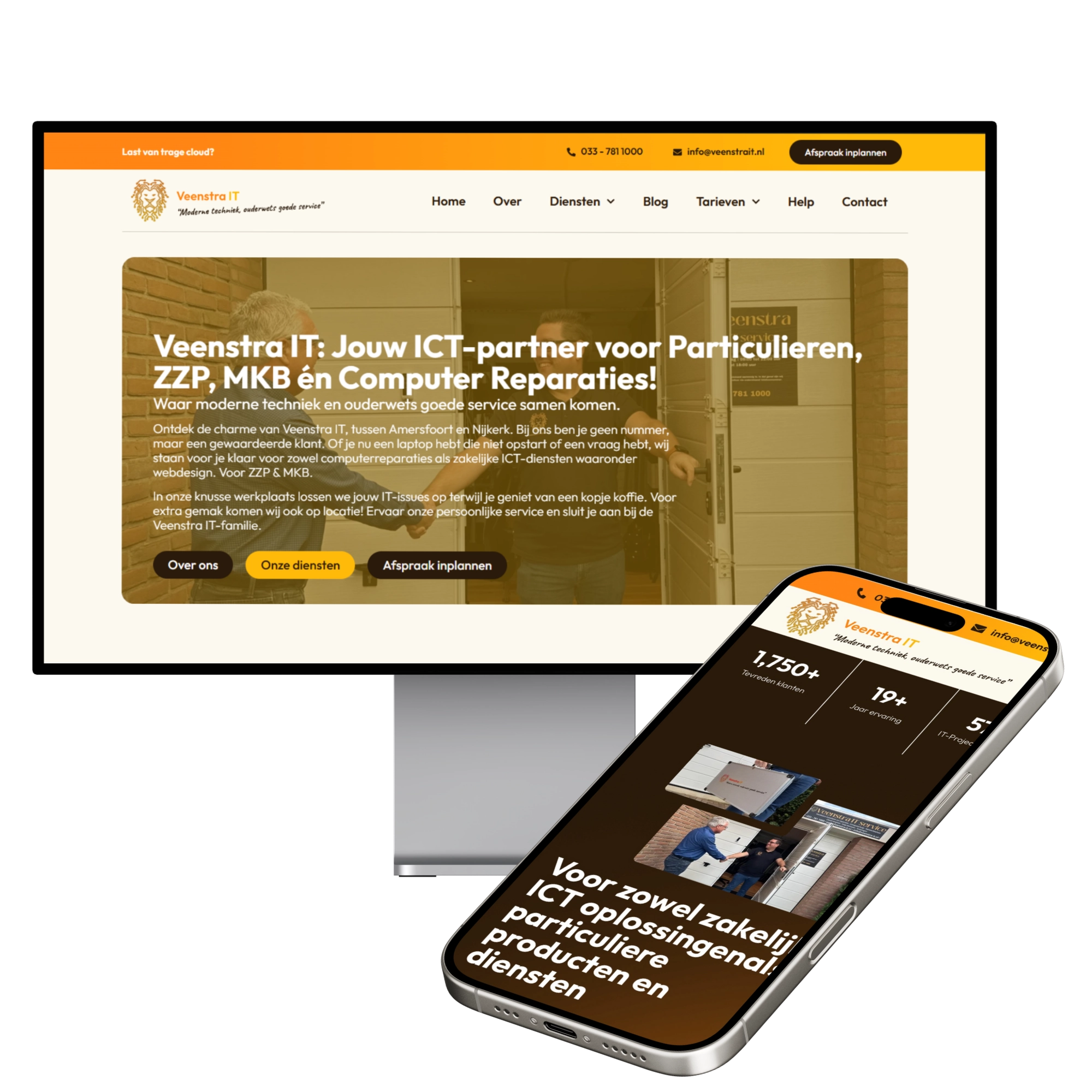 Responsive webdesign door Veenstra IT