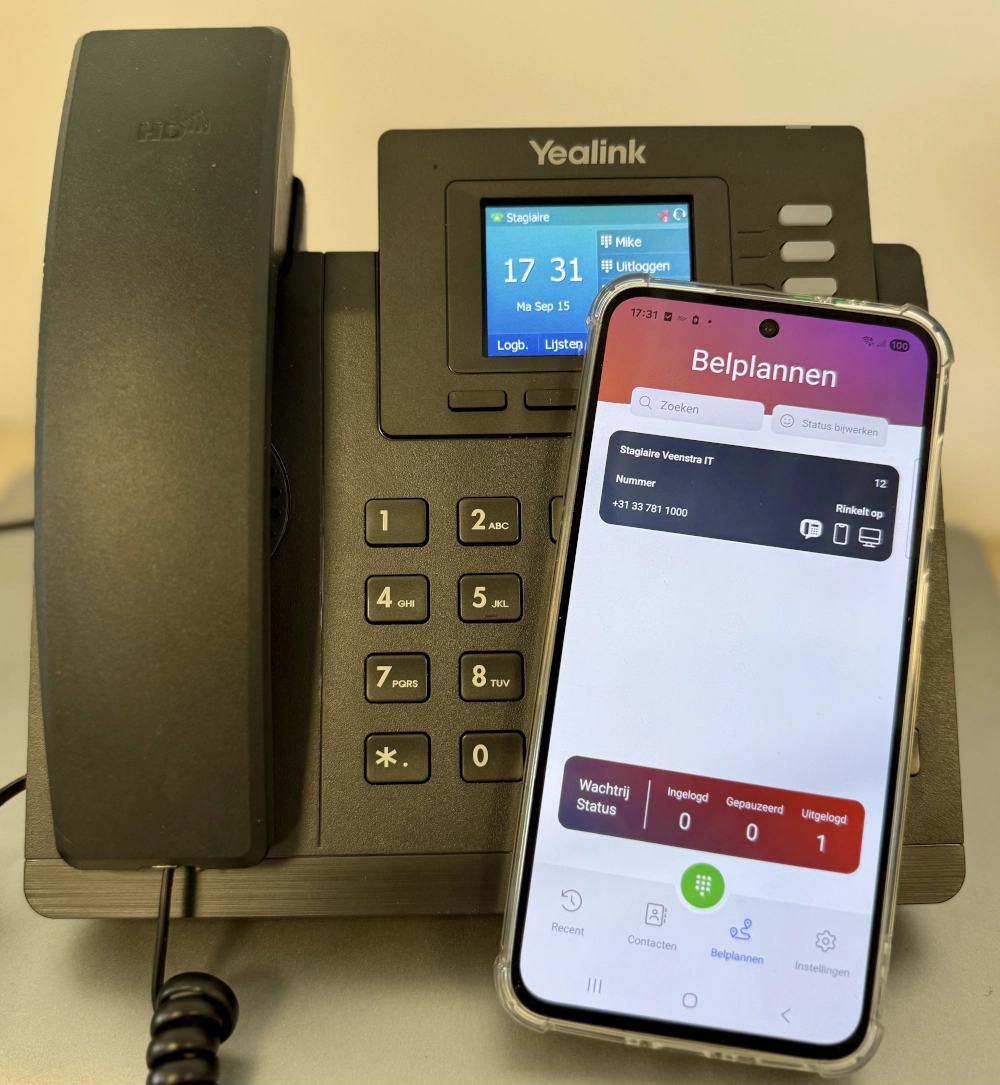 Altijd bereikbaar met VoIP telefonie van Veenstra IT